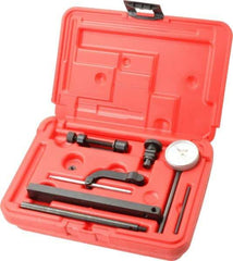 SPI - 0.01mm Graduation, 0-100 Dial Reading, Indicator & Base Kit - 0.01mm Graduation, Includes Certificate of Calibration Traceable to NPL - Americas Industrial Supply