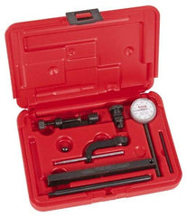 SPI - 0.01mm Graduation, 0-50-0 Dial Reading, Indicator & Base Kit - 0.01mm Graduation, Includes Certificate of Calibration Traceable to NPL - Americas Industrial Supply