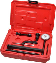 SPI - 0.001" Graduation, 0-50-0 Dial Reading, Indicator & Base Kit - 0.001 Inch Graduation, Includes Certificate of Calibration Traceable to NPL - Americas Industrial Supply
