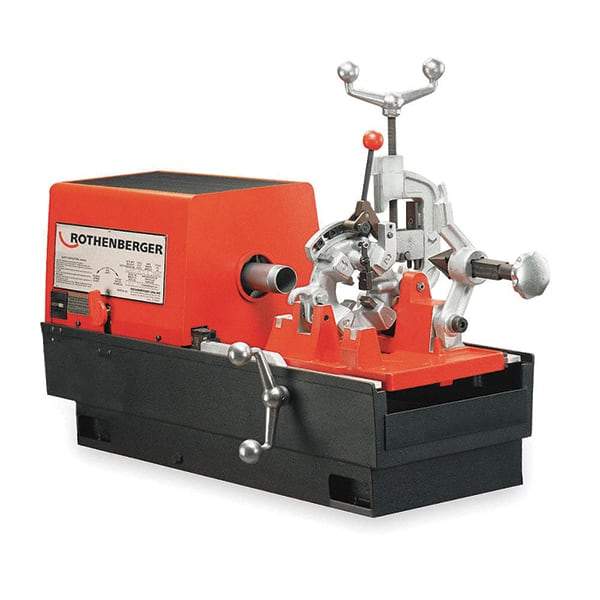 Rothenberger - Pipe Threading Machines Maximum Pipe Size Capacity (Inch): 2 Minimum Pipe Size Capacity (Inch): 1/8 - Americas Industrial Supply