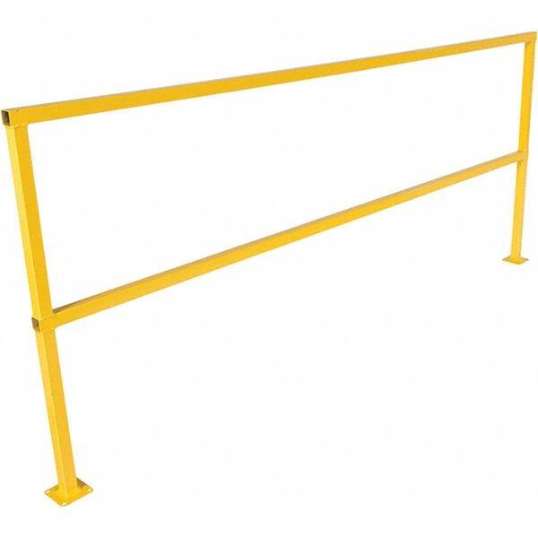 Vestil - 96" Long x 42" High, Steel Square Handrails - Americas Industrial Supply