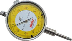 Value Collection - 1/4" Range, 0-100 Dial Reading, 0.001" Graduation Dial Drop Indicator - 2-9/32" Dial, Revolution Counter - Americas Industrial Supply