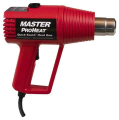 Master Appliance - 1,000°F Heat Setting, 16 CFM Air Flow, Heat Gun - 120 Volts, 11 Amps, 1,300 Watts, 6' Cord Length - Americas Industrial Supply