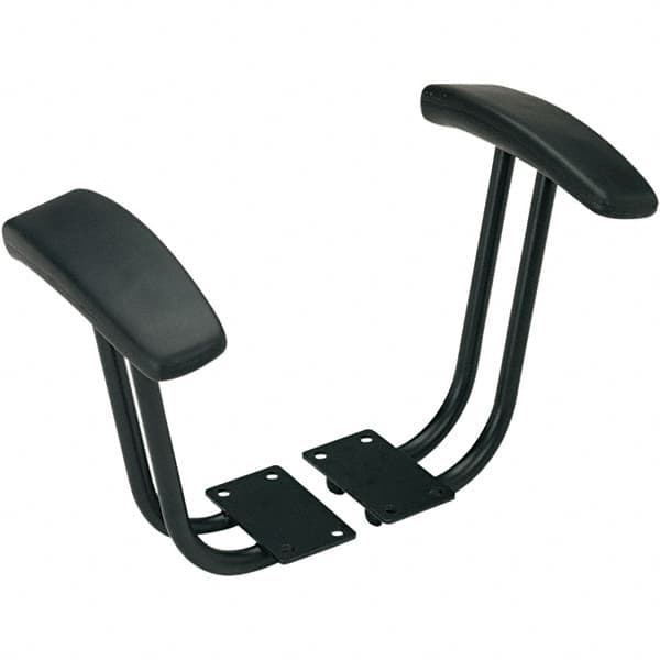 ALERA - Black Fixed Arm Kit - For Alera Interval, Essentia Series Chairs & Stools - Americas Industrial Supply