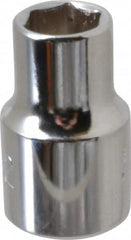 Proto - 11/32", 3/8" Drive, Standard Hand Socket - 6 Points, 1-3/32" OAL, Alloy Steel, Chrome Finish - Americas Industrial Supply