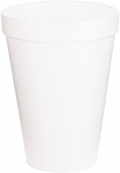 DART - Foam Drink Cups, 12 oz, 1000/Carton - White - Americas Industrial Supply