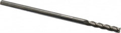 Accupro - 3/16", 1" LOC, 3/16" Shank Diam, 4" OAL, 3 Flute, Solid Carbide Square End Mill - Single End, AlTiN Finish, Spiral Flute, 40° Helix, Centercutting, Right Hand Cut, Right Hand Flute - Americas Industrial Supply