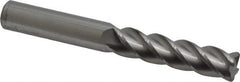 Accupro - 1/2", 4 Flute, Single End, Solid Carbide, 0.06" Corner Radius End Mill - 4" OAL, 40° Helix, Right Hand Flute, 2" LOC, Right Hand Cut - Americas Industrial Supply