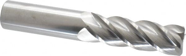 Accupro - 1" Diam 4 Flute Solid Carbide 0.06" Corner Radius End Mill - Americas Industrial Supply