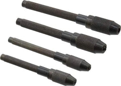 Value Collection - 4 Piece 0.15" Pin Vise Set - Americas Industrial Supply