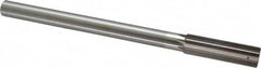 Interstate - 0.759" High Speed Steel Chucking Reamer - Straight Flute, 5/8" Straight Shank, 2-1/2" Flute Length, 9-1/2" OAL - Americas Industrial Supply