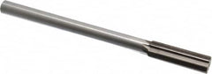 Interstate - 0.769" High Speed Steel Chucking Reamer - Straight Flute, 5/8" Straight Shank, 2-1/2" Flute Length, 9-1/2" OAL - Americas Industrial Supply