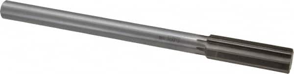 Interstate - 0.785" High Speed Steel Chucking Reamer - Straight Flute, 5/8" Straight Shank, 2-1/2" Flute Length, 9-1/2" OAL - Americas Industrial Supply