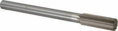 Interstate - 15/16" High Speed Steel Chucking Reamer - Straight Flute, 3/4" Straight Shank, 2-5/8" Flute Length, 10" OAL - Americas Industrial Supply