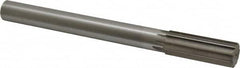 Interstate - 1" High Speed Steel Chucking Reamer - Straight Flute, 7/8" Straight Shank, 2-3/4" Flute Length, 10-1/2" OAL - Americas Industrial Supply