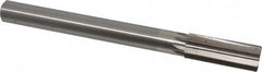 Interstate - 1" High Speed Steel Chucking Reamer - Straight Flute, 7/8" Straight Shank, 2-3/4" Flute Length, 10-1/2" OAL - Americas Industrial Supply