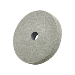 3M - 6" Diam, 1/2" Face Width, 1" Center Hole, Fine Grade, Silicon Carbide Deburring Wheel - Convolute, Density 9 Grade - Americas Industrial Supply