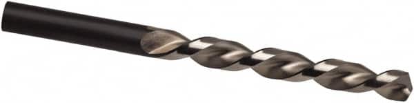 Guhring - #39 130° High Speed Steel Jobber Drill - Bright Finish, Left Hand Cut, Parabolic Flute, 57mm OAL, Cone Relief Point - Americas Industrial Supply