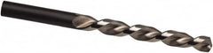 Guhring - 9.7mm 130° High Speed Steel Jobber Drill - Bright Finish, Left Hand Cut, Parabolic Flute, 133mm OAL, Cone Relief Point - Americas Industrial Supply