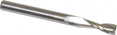Onsrud - 1/4" Cutting Diam x 3/4" Length of Cut, 2 Flute, Upcut Spiral Router Bit - Uncoated, Right Hand Cut, High Speed Steel, 2-3/4" OAL x 1/4" Shank Diam, Double Edge, 19 to 32° Helix Angle - Americas Industrial Supply