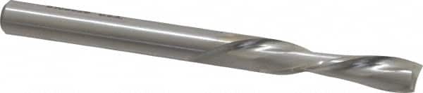 Onsrud - 1/4" Cutting Diam x 1" Length of Cut, 2 Flute, Downcut Spiral Router Bit - Uncoated, Right Hand Cut, High Speed Steel, 3" OAL x 1/4" Shank Diam, Double Edge, 19 to 32° Helix Angle - Americas Industrial Supply