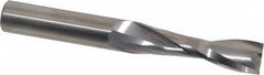 Onsrud - 1/2" Cutting Diam x 1-3/4" Length of Cut, 2 Flute, Upcut Spiral Router Bit - Uncoated, Right Hand Cut, Solid Carbide, 4" OAL x 1/2" Shank Diam, Double Edge, 22° Helix Angle - Americas Industrial Supply
