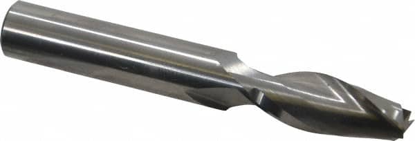 Onsrud - 3/4" Cutting Diam x 2-1/2" Length of Cut, 2 Flute, Upcut Spiral Router Bit - Uncoated, Right Hand Cut, Solid Carbide, 5" OAL x 3/4" Shank Diam, Double Edge, 22° Helix Angle - Americas Industrial Supply