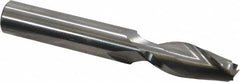 Onsrud - 3/4" Cutting Diam x 2-1/2" Length of Cut, 2 Flute, Upcut Spiral Router Bit - Uncoated, Right Hand Cut, Solid Carbide, 5" OAL x 3/4" Shank Diam, Double Edge, 22° Helix Angle - Americas Industrial Supply