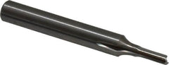 Onsrud - 1/8" Diam, 1/4" Shank Diam, 5/16" Length of Cut, 2 Flute Double Edge Straight Router Bit - 2" Overall Length, Right Hand Cut, Solid Carbide - Americas Industrial Supply