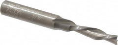 Onsrud - 3/16" Cutting Diam x 3/4" Length of Cut, 2 Flute, Downcut Spiral Router Bit - Uncoated, Right Hand Cut, Solid Carbide, 2" OAL x 1/4" Shank Diam, Double Edge, 30° Helix Angle - Americas Industrial Supply