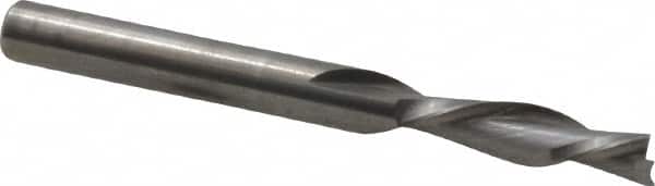 Onsrud - 3/16" Cutting Diam x 3/4" Length of Cut, 2 Flute, Downcut Spiral Router Bit - Uncoated, Right Hand Cut, Solid Carbide, 2" OAL x 3/16" Shank Diam, Double Edge - Americas Industrial Supply