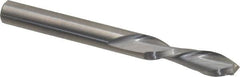 Onsrud - 1/4" Cutting Diam x 7/8" Length of Cut, 2 Flute, Downcut Spiral Router Bit - Uncoated, Right Hand Cut, Solid Carbide, 2-1/2" OAL x 1/4" Shank Diam, Double Edge, 30° Helix Angle - Americas Industrial Supply