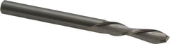 Onsrud - 1/4" Cutting Diam x 1-1/8" Length of Cut, 2 Flute, Downcut Spiral Router Bit - Uncoated, Right Hand Cut, Solid Carbide, 3" OAL x 1/4" Shank Diam, Double Edge, 30° Helix Angle - Americas Industrial Supply