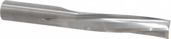 Onsrud - 3/4" Cutting Diam x 3-1/8" Length of Cut, 3 Flute, Downcut Spiral Router Bit - Uncoated, Right Hand Cut, Solid Carbide, 6" OAL x 3/4" Shank Diam, Three Edge, 10° Helix Angle - Americas Industrial Supply