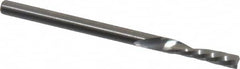 Onsrud - 1/8" Cutting Diam x 1/2" Length of Cut, 1 Flute, Downcut Spiral Router Bit - Uncoated, Right Hand Cut, Solid Carbide, 2" OAL x 1/8" Shank Diam, Single Edge, 21° Helix Angle - Americas Industrial Supply