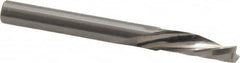 Onsrud - 1/4" Cutting Diam x 3/4" Length of Cut, 1 Flute, Downcut Spiral Router Bit - Uncoated, Right Hand Cut, Solid Carbide, 2-1/2" OAL x 1/4" Shank Diam, Single Edge, 21° Helix Angle - Americas Industrial Supply
