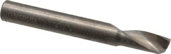 Onsrud - 3/16" Cutting Diam x 3/8" Length of Cut, 1 Flute, Upcut Spiral Router Bit - Uncoated, Right Hand Cut, Solid Carbide, 1-1/2" OAL x 3/16" Shank Diam, Single Edge, 22° Helix Angle - Americas Industrial Supply
