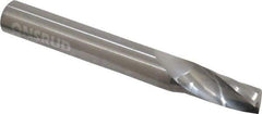 Onsrud - 3/8" Cutting Diam x 3/4" Length of Cut, 1 Flute, Upcut Spiral Router Bit - Uncoated, Right Hand Cut, Solid Carbide, 3" OAL x 3/8" Shank Diam, Single Edge, 21° Helix Angle - Americas Industrial Supply