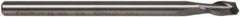 Onsrud - 3/4" Cutting Diam x 1-1/8" Length of Cut, 2 Flute, Upcut Spiral Router Bit - Uncoated, Right Hand Cut, Solid Carbide, 4" OAL x 3/4" Shank Diam, Bottom-Surfacing, 30° Helix Angle - Americas Industrial Supply