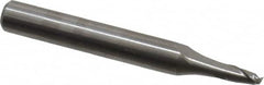 Onsrud - 1/8" Cutting Diam x 1/4" Length of Cut, 2 Flute, Upcut Spiral Router Bit - Uncoated, Right Hand Cut, Solid Carbide, 2" OAL x 1/4" Shank Diam, Bottom-Surfacing, 30° Helix Angle - Americas Industrial Supply