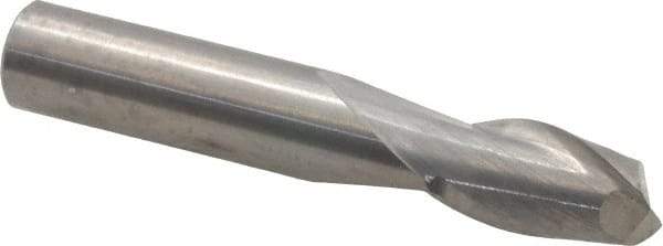 Onsrud - 1/2" Cutting Diam x 7/8" Length of Cut, 2 Flute, Upcut Spiral Router Bit - Uncoated, Right Hand Cut, Solid Carbide, 3" OAL x 1/2" Shank Diam, Bottom-Surfacing, 30° Helix Angle - Americas Industrial Supply