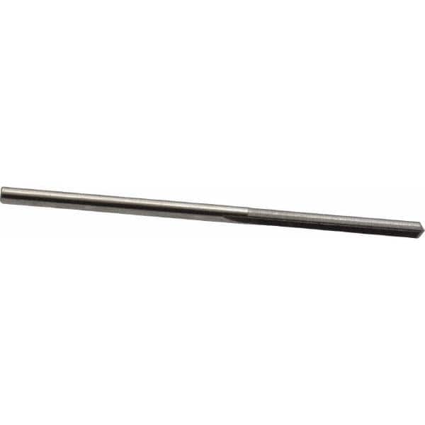 SGS - #46, 0.081", 140° Point, Solid Carbide Straight Flute Drill Bit - Americas Industrial Supply