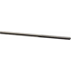 SGS - #46, 0.081", 140° Point, Solid Carbide Straight Flute Drill Bit - Americas Industrial Supply