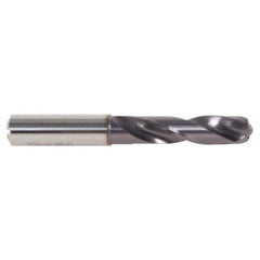 DORMER - 0.3681" 140° Spiral Flute Solid Carbide Screw Machine Drill Bit - Americas Industrial Supply