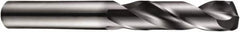 DORMER - 9.8mm 140° Solid Carbide Screw Machine Drill Bit - TiAlN Finish, Right Hand Cut, 47mm Flute Length, 89mm OAL, Four Facet Split Point, Straight Shank, Through Coolant - Americas Industrial Supply