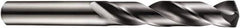 DORMER - 13mm 140° Solid Carbide Jobber Drill - TiAlN Finish, Right Hand Cut, Spiral Flute, Straight Shank, 124mm OAL, Four Facet Split Point - Americas Industrial Supply
