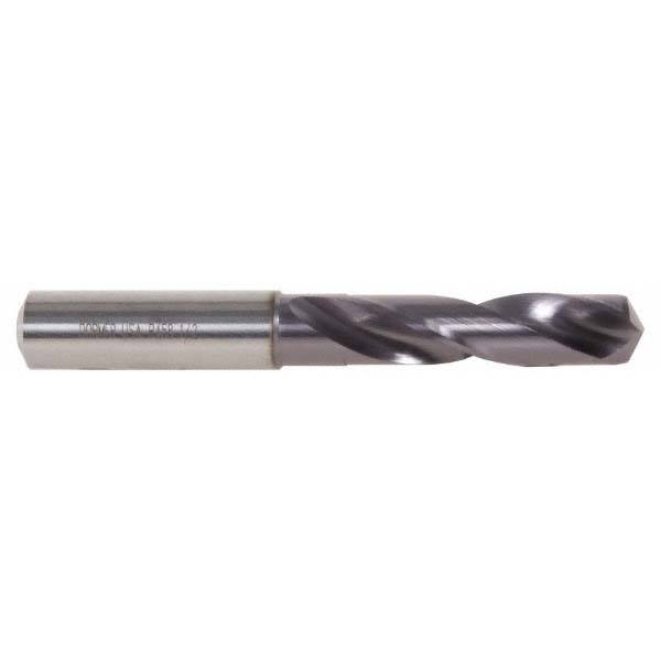 DORMER - 0.3319" 140° Spiral Flute Solid Carbide Screw Machine Drill Bit - Americas Industrial Supply