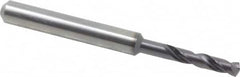 DORMER - 3.73mm 140° Spiral Flute Solid Carbide Screw Machine Drill Bit - Americas Industrial Supply
