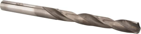 Made in USA - 7/16" Diam, 6" OAL Bright Carbide-Tipped Aircraft Extension Drill Bit - 135° Point Angle - Americas Industrial Supply