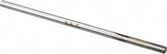 Made in USA - 0.205" Carbide-Tipped 4 Flute Chucking Reamer - Straight Flute, 13/64" Straight Shank, 1-1/4" Flute Length, 5" OAL - Americas Industrial Supply